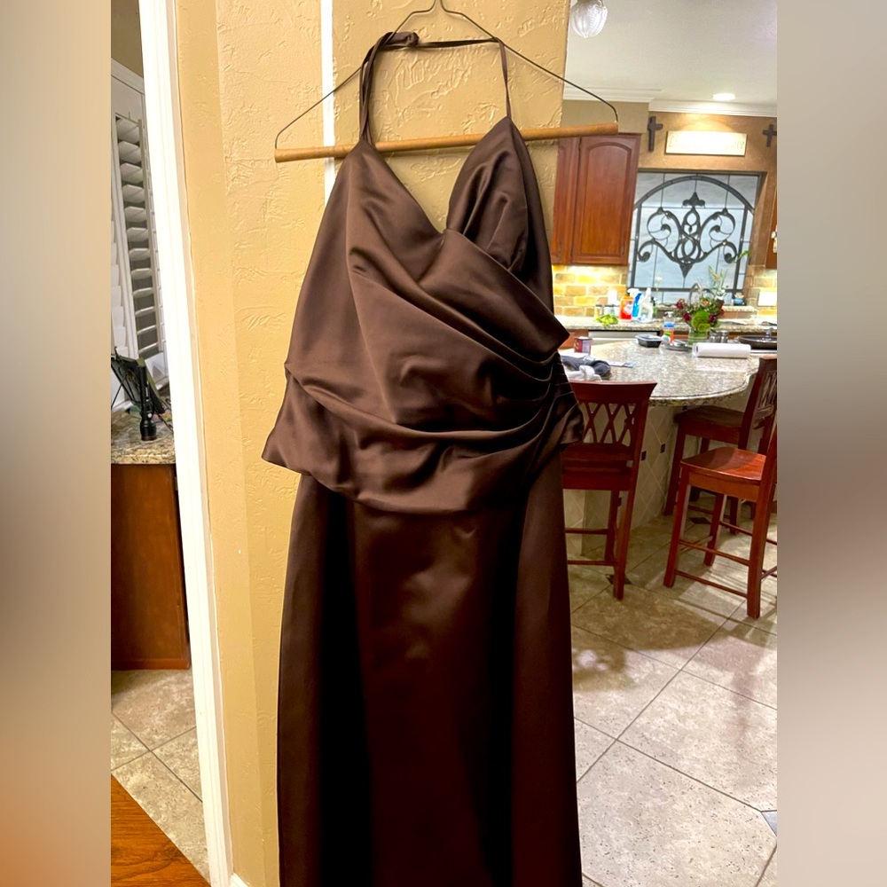 Alfred Angelo Expresso size 16 tie behind the neck, strapless & matching size 10